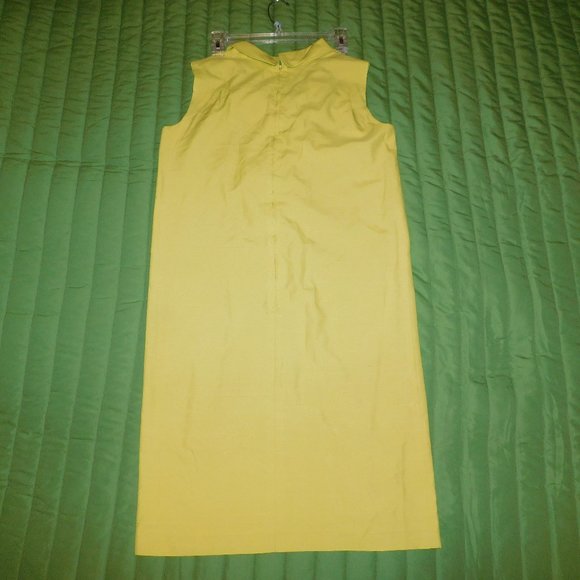 VINTAGE Mini Dress Light Green Miss Couture size S - Picture 3 of 10